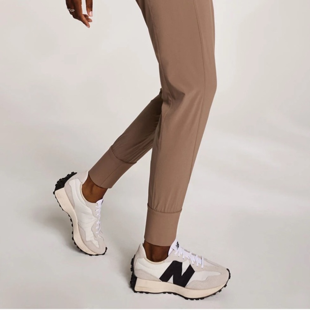 SOLD New Balance White and Beige Sneakers
